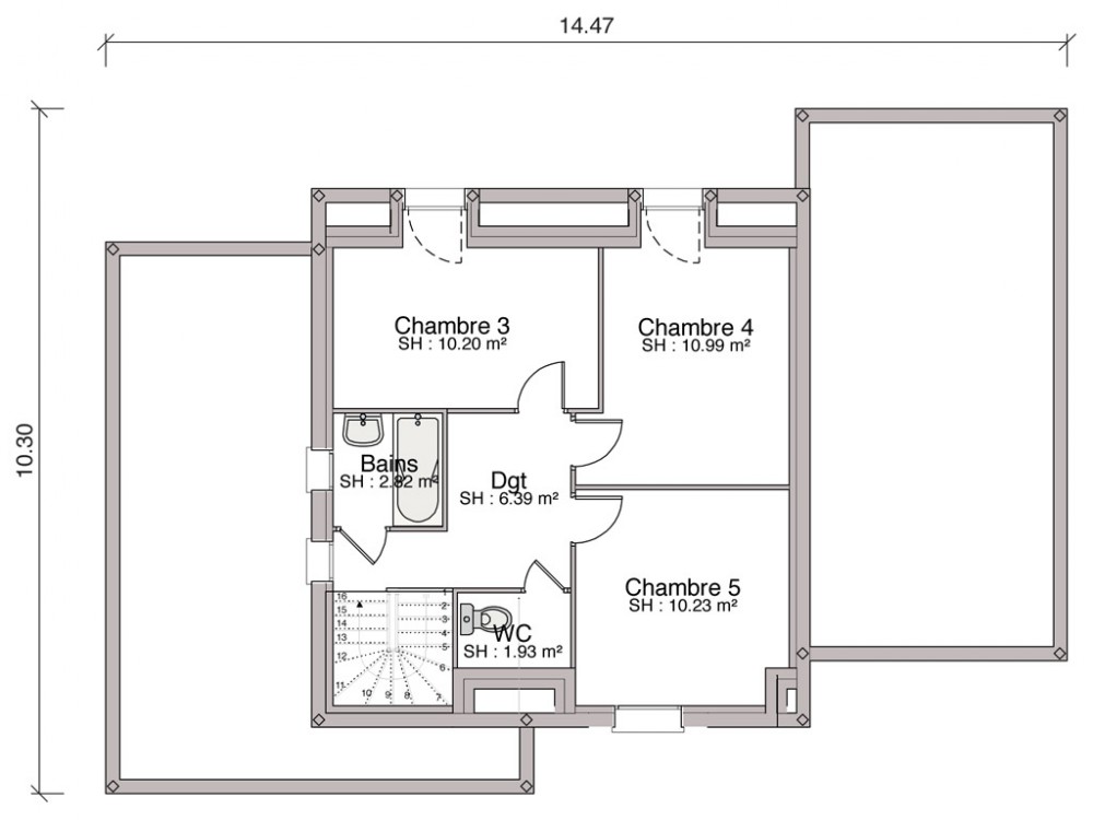 plan de maison nouvelle tendance