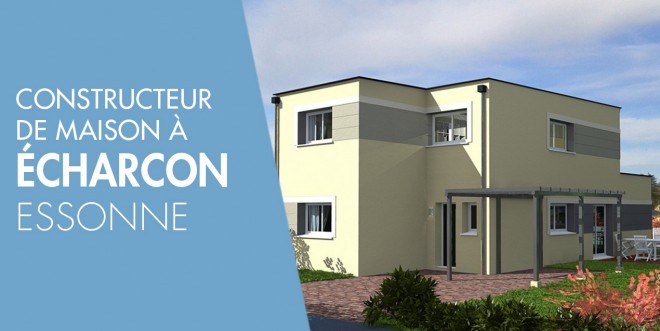 Exemple de construction maison neuve à Écharcon
