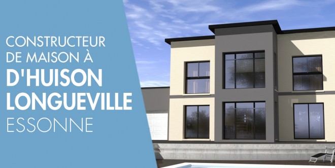 Exemple de construction maison neuve à D'Huison-Longueville