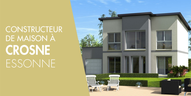 Exemple de construction maison neuve à Crosne