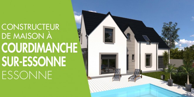 Exemple de construction maison neuve à Courdimanche-sur-Essonne