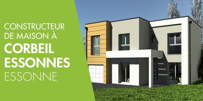 Exemple de construction maison neuve à Corbeil-Essonnes