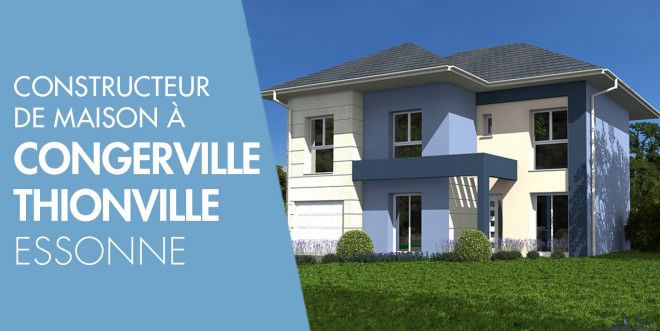 Exemple de construction maison neuve à Congerville-Thionville
