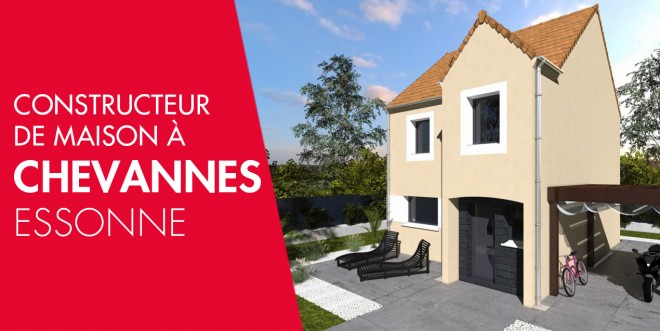 Exemple de construction maison neuve à Chevannes