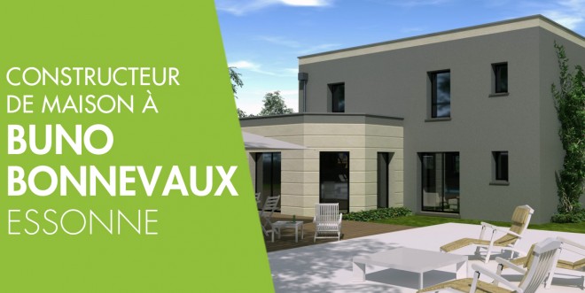 Exemple de construction maison neuve à Buno-Bonnevaux