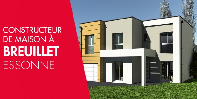 Exemple de construction maison neuve à Breuillet