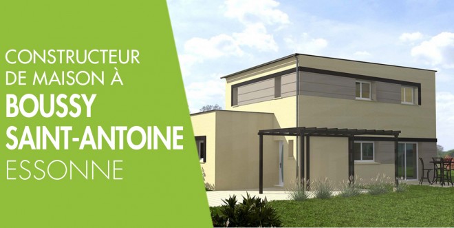 Exemple de construction maison neuve à Boussy-Saint-Antoine