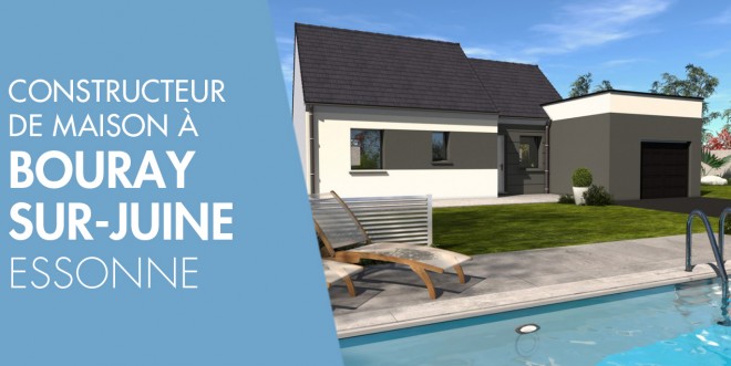 Exemple de construction maison neuve à Bouray-sur-Juine