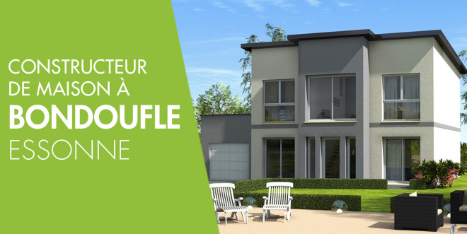 Exemple de construction maison neuve à Bondoufle