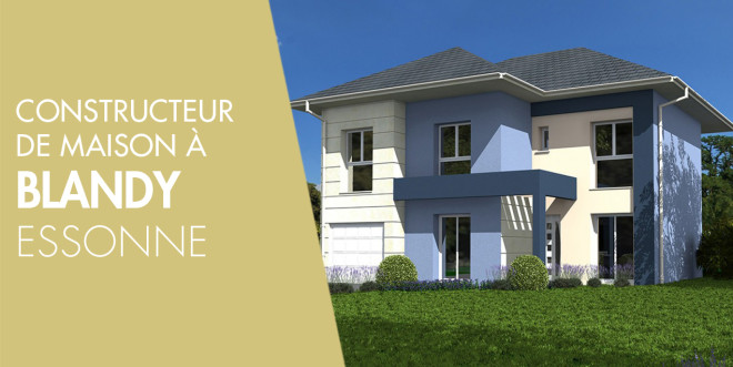 Exemple de construction maison neuve à Blandy