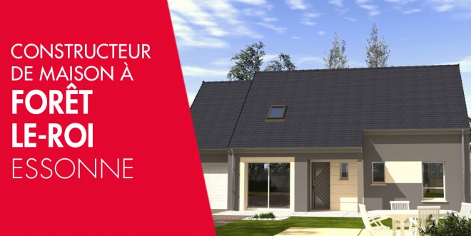 Exemple de construction maison neuve à Forêt-le-Roi