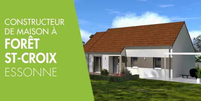 Exemple de construction maison neuve à Forêt-Sainte-Croix