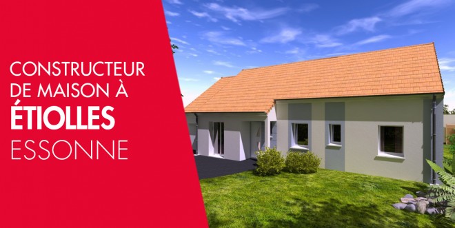 Exemple de construction maison neuve à Étiolles