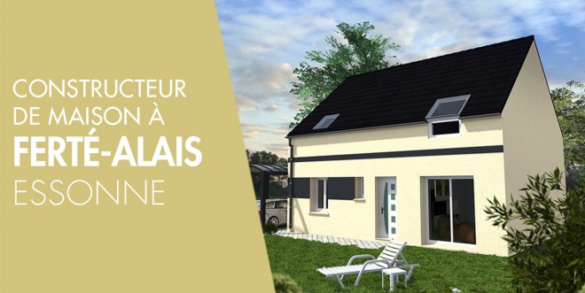 Exemple de construction maison neuve à Ferté-Alais