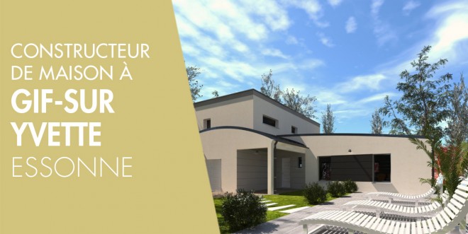 Exemple de construction maison neuve à Gif-sur-Yvette