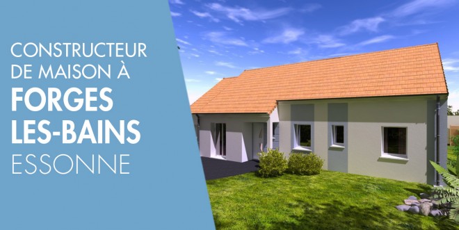 Exemple de construction maison neuve à Forges-les-Bains