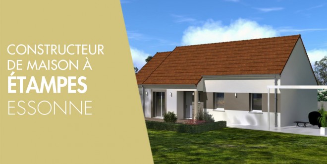 Exemple de construction maison neuve à Étampes