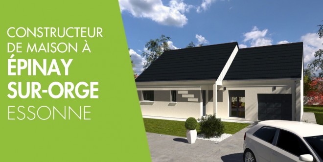 Exemple de construction maison neuve à Épinay-sur-Orge