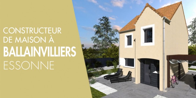 Exemple de construction maison neuve à Ballainvilliers