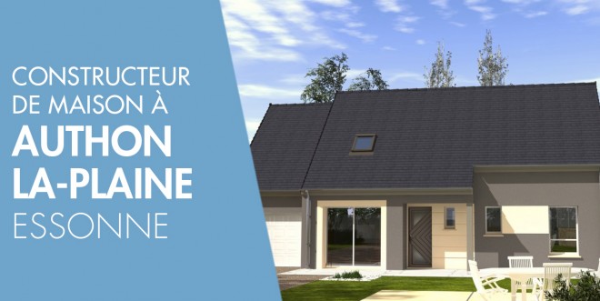 Exemple de construction maison neuve à Authon-la-Plaine