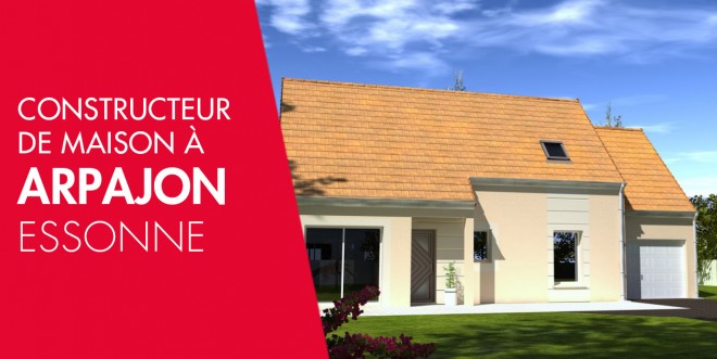 Exemple de construction maison neuve à Arpajon