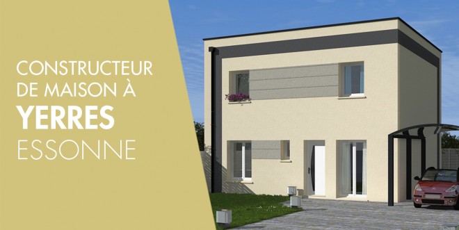 Exemple de construction maison neuve à Yerres