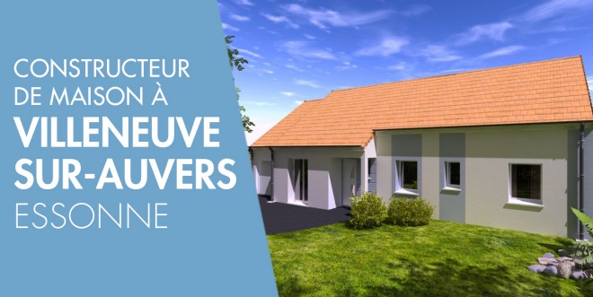Exemple de construction maison neuve à Villeneuve-sur-Auvers