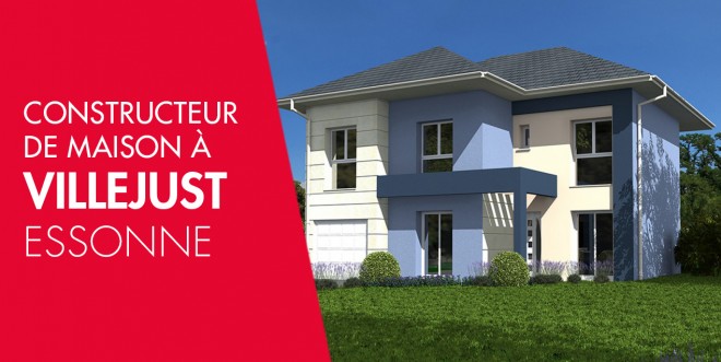 Exemple de construction maison neuve à Villejust