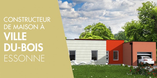 Exemple de construction maison neuve à Ville-du-Bois