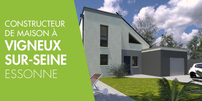 Exemple de construction maison neuve à Vigneux-sur-Seine