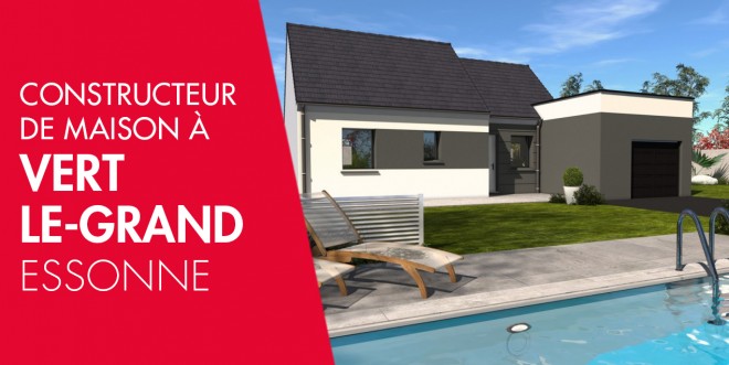 Exemple de construction maison neuve à Vert-le-Grand