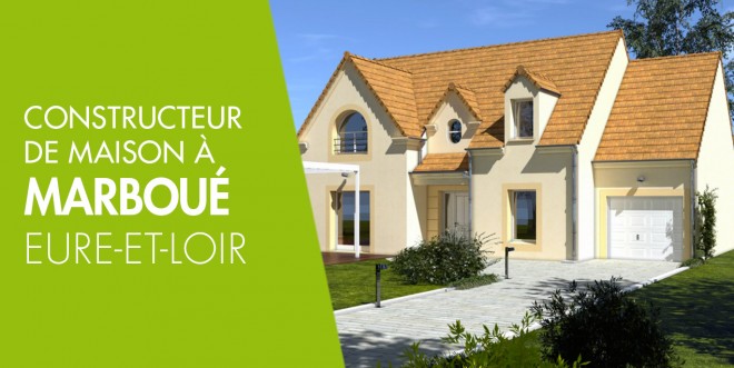Exemple de construction maison neuve à Marboué