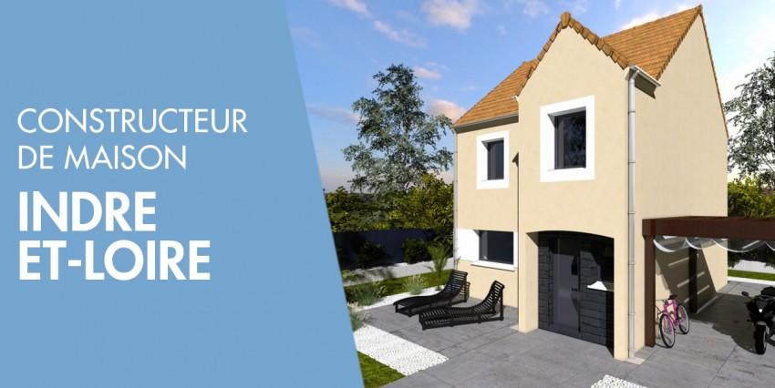 Construction maison individuelle neuve dans l'Indre-et-Loire