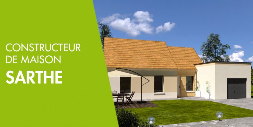 Construction maison individuelle neuve dans la Sarthe