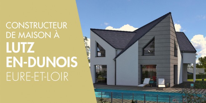 Exemple de construction maison neuve à Lutz-en-Dunois