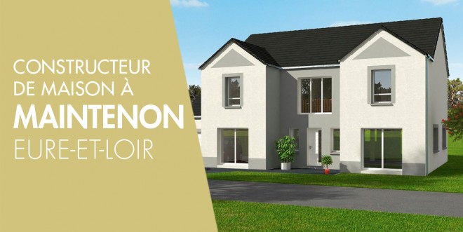 Exemple de construction maison neuve à Maintenon