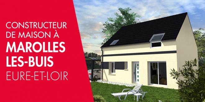 Exemple de construction maison neuve à Marolles-les-Buis