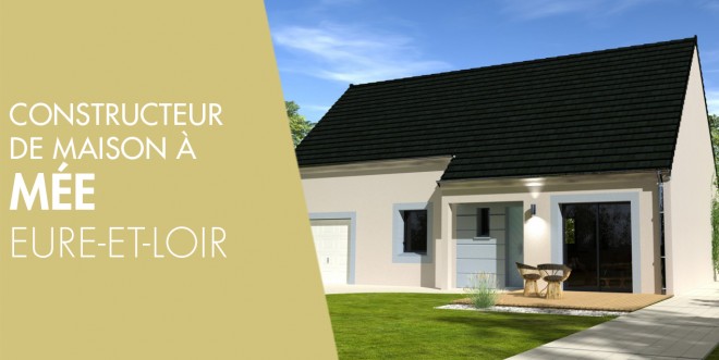 Exemple de construction maison neuve à Mée