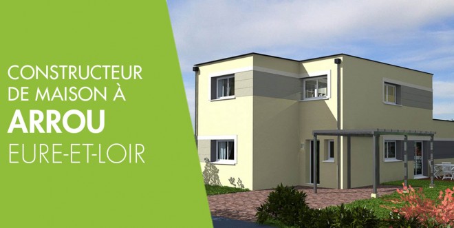 Exemple de construction maison neuve à Arrou