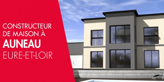 Exemple de construction maison neuve à Auneau