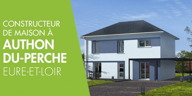 Exemple de construction maison neuve à Authon-du-Perche