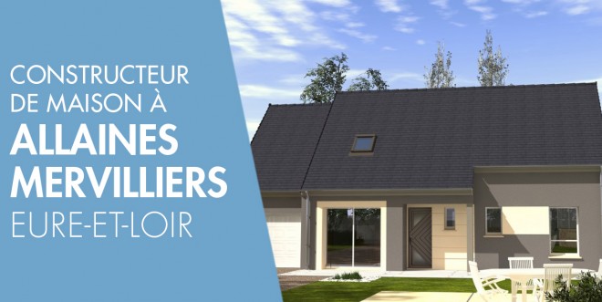 Exemple de construction maison neuve à Allaines-Mervilliers