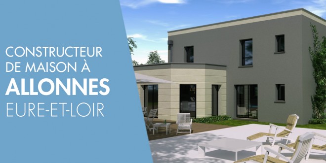 Exemple de construction maison neuve à Allonnes