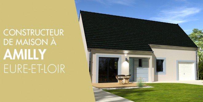 Exemple de construction maison neuve à Amilly