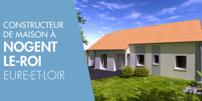 Exemple de construction maison neuve à Nogent-le-Roi