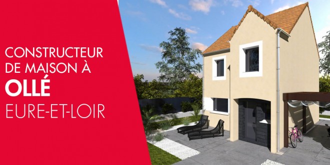 Exemple de construction maison neuve à Ollé