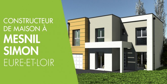Exemple de construction maison neuve à Mesnil-Simon