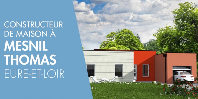 Exemple de construction maison neuve à Mesnil-Thomas