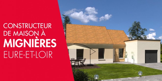 Exemple de construction maison neuve à Mignières