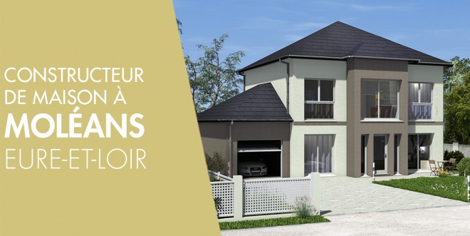 Exemple de construction maison neuve à Moléans